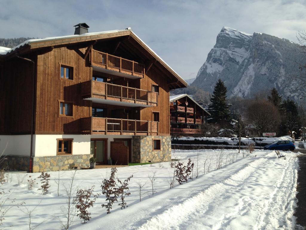 Residence Les Chardons Argentes Samoëns Rom bilde